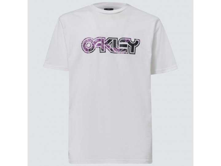 OAKLEY-блуза-GRADIENT B1B TEE-WHITE